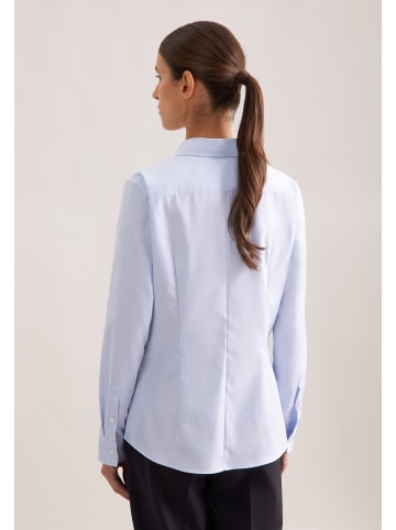 Seidensticker Hemdbluse Slim in Hellblau