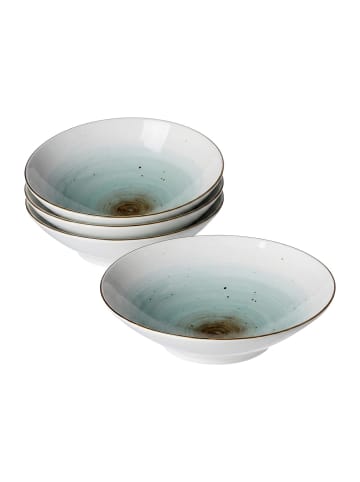 Ritzenhoff & Breker 4er Set Servierschalen Cosmo ø 20 cm blau in blau