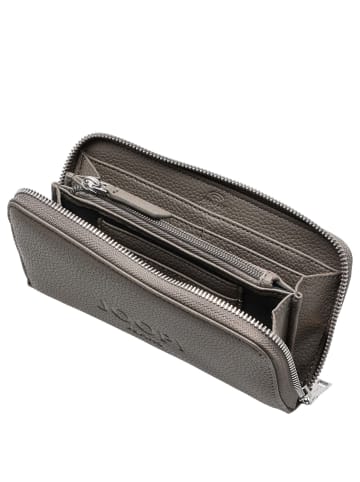 JOOP! Women Lettera 1.0 Melete - Geldbörse 8cc 18.5 cm RFID (grey) in grau