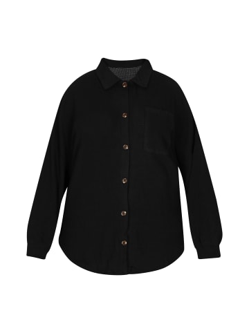 ROCKEASY Plus Size Blouse in Black