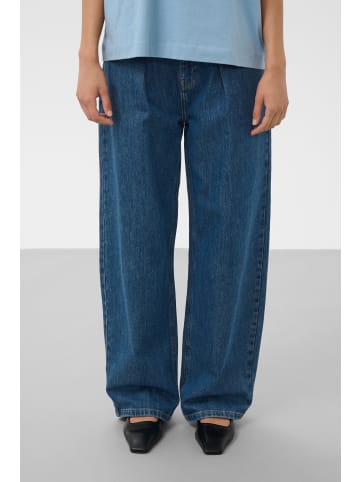 Soaked in Luxury Jeans SLLogone Gerade Passform in Medium Blue Denim