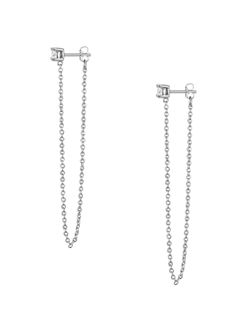 Glanzstücke München Ohrhänger Sterling Silber Zirkonia in silber