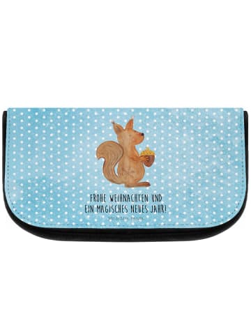 Mr. & Mrs. Panda Kulturbeutel Eichhörnchen Weihnachtszeit mit Sp... in Eisblau