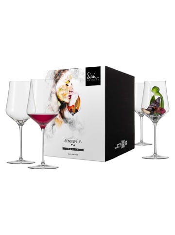 Eisch 4er Set Rotweingläser Sky SensisPlus 490 ml in transparent