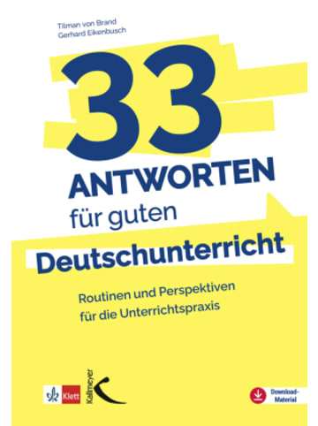 Kallmeyer Buch - 33 Antworten für guten Deutschunterricht
