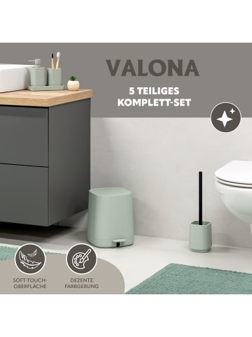 eluno Bad-Accessoires Set VALONA 5tlg. ca. 21 x 25,5 x 21 cm (B/H/T)