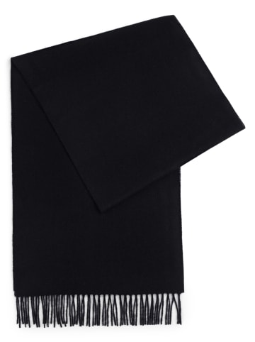 Marie Lund Pure Cashmere Schal in schwarz - 0004