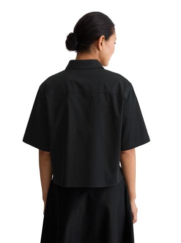 Marc O'Polo Satinbluse boxy in deep night blue