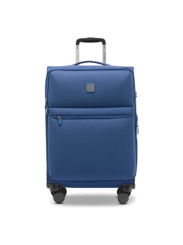 Stratic Lite 4 Rollen Trolley M 65 cm mit Dehnfalte dark blue