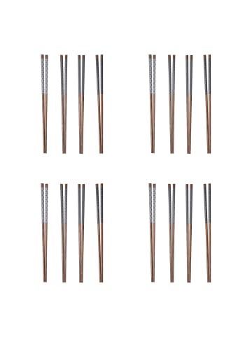 Butlers Essstäbchen MIKADO 4er-Set in Braun