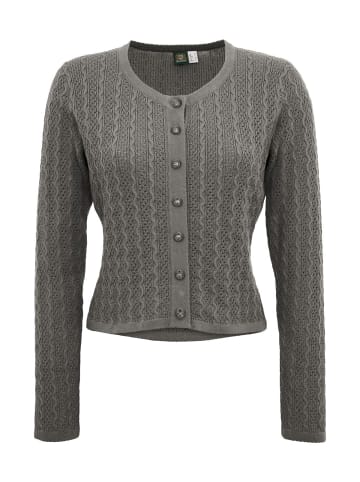 OS-Trachten Strickjacke 457000-7019 in mittelgrau