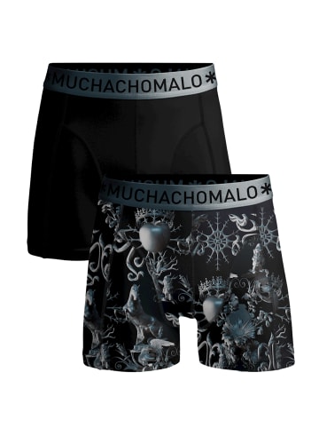 Muchachomalo 2er-Set: Boxershorts in Multicolor/Grey