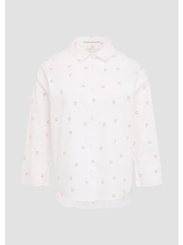 QS Bluse in 01A5_weiß