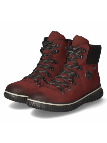rieker Schnürstiefel in rot