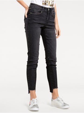 Heine Destroyed-Jeans in black denim