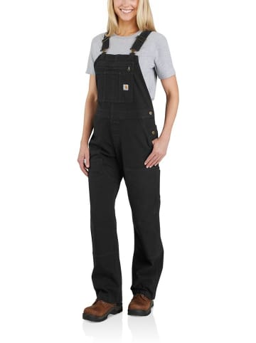 CARHARTT  Latzhose "Crawford Bib 102438" in Schwarz
