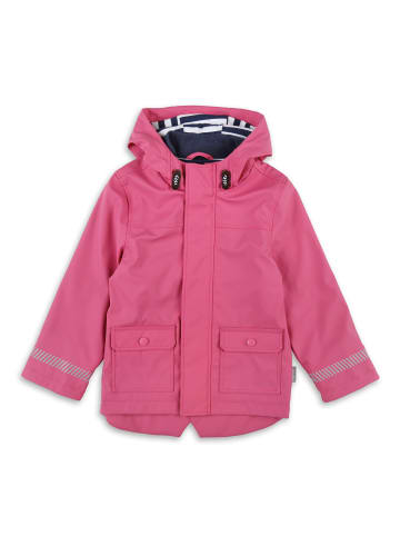 Sigikid Regenjacke, mit Baumwolle gefüttert in pink