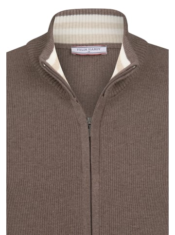 Felix Hardy Strickjacke in braun