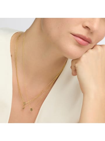 Luxenter necklace with 18-K yellow gold finish - Alphabet