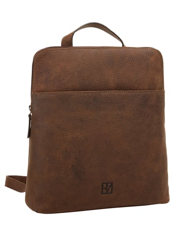 Bodenschatz Rucksack echt Leder in cognac