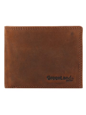 Greenland Nature Montenegro Geldbörse RFID Leder 12 cm in natur