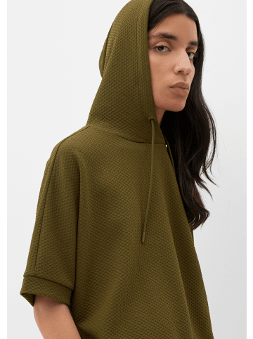 s.Oliver Sweatshirt kurzarm in Olive