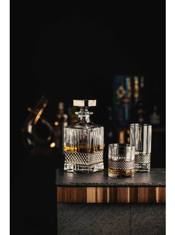 Eisch 2er Set Longdrinkgläser Glen 350 ml in platin