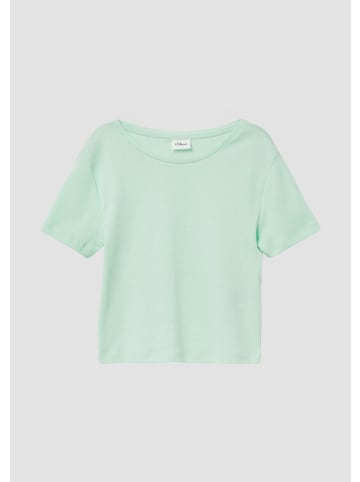 s.Oliver T-Shirt in 6080_ozeangrün