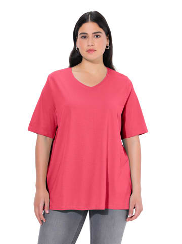 Ulla Popken Shirt in helles fuchsia