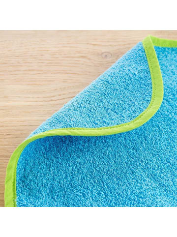 Wörner 2er Set Riesen-Lätzchen mit Druckknöpfen - Ozean Limone in blau,gruen