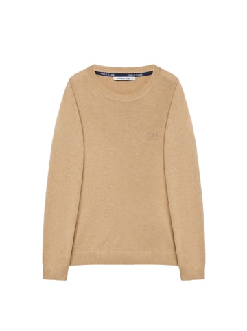 Polo Club Pullover in Karamell