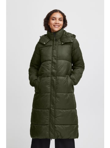 b.young Steppmantel BYABELA COAT 2 - 20813376  Langgeschnittene Steppjacke in Grün