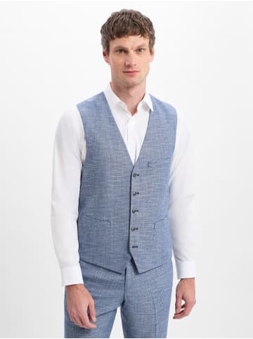 Finshley & Harding Baukasten-Weste Max in indigo - 0003