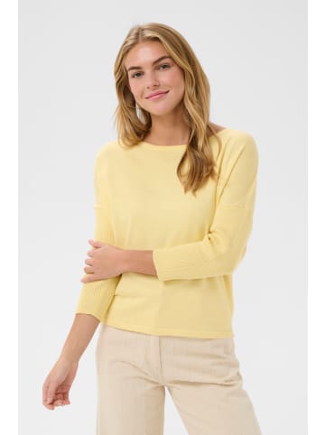 SAINT TROPEZ Strickpullover A2561, Casual fit in Pineapple Slice Melange