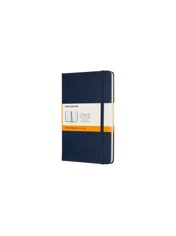 Moleskine Notizbuch mit festem Einband, 70g-Papier, Liniert "Classic" in Saphir