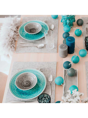 Butlers Tischset FELTO 6er-Set in Lichtgrau