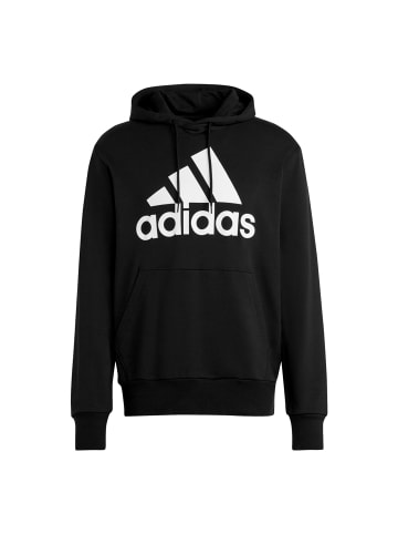 adidas Essentials French Terry Big Logo Hoodie in Schwarz