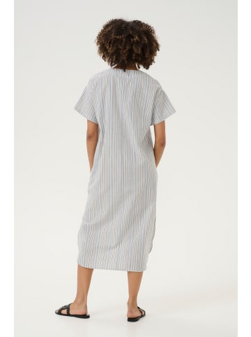 CULTURE Kleid CUtwila Relaxed fit in Blue Stripe