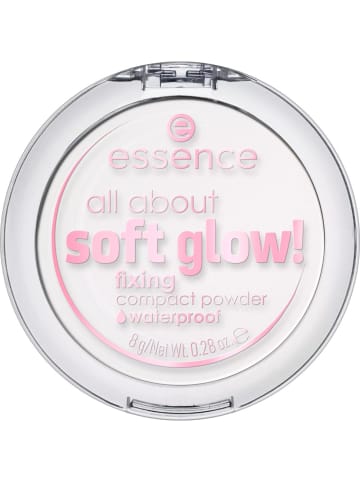 essence All About Soft Glow Kompakte Fixierpuder! Wasserfest