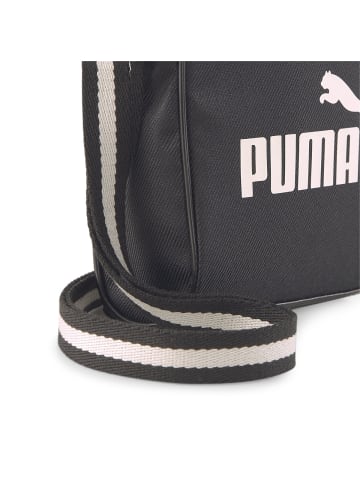 Puma Campus Compact Portable 2 Liter Umhängetasche in puma black