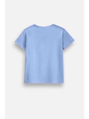 Coccodrillo T-Shirt mit kurzen Ärmeln in hellblau