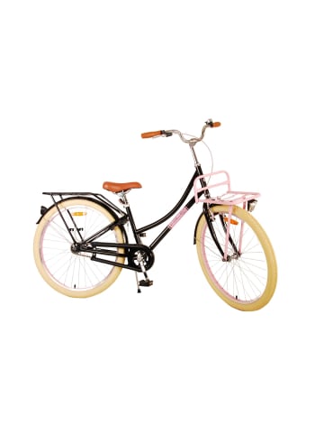 Volare Kinderfahrrad Excellent Fahrrad für Mädchen 26 Zoll Kinderrad Schwarz 9 Jahre