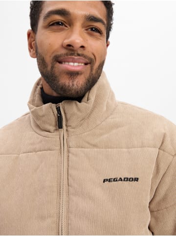 PEGADOR Steppjacke Solin in beige