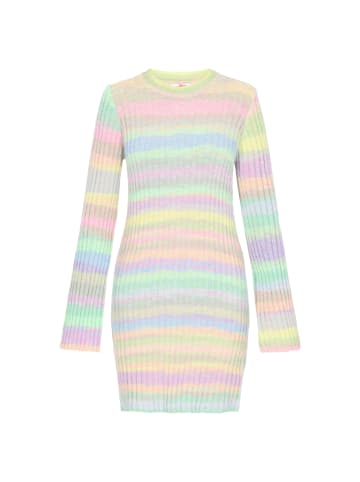 myMo Women Dress in lime multicolor