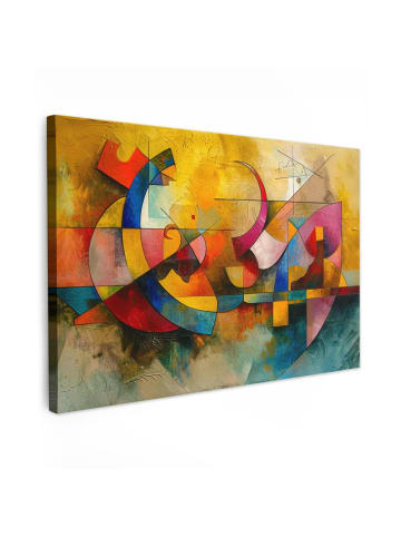 MuchoWow Leinwand bilder Geometrie (BxH)