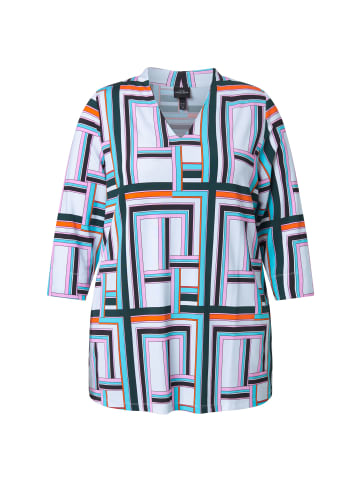 Ulla Popken Shirt in schneeweiß