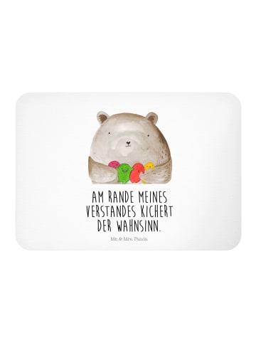Mr. & Mrs. Panda Magnet Bär Gefühl mit Spruch in Weiß
