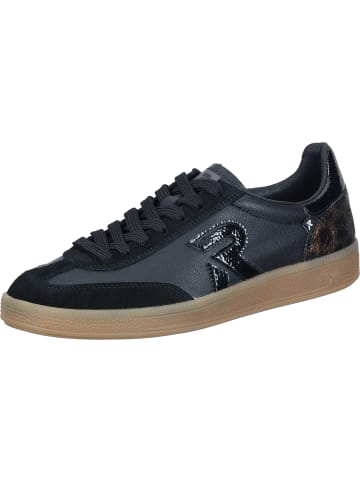 rieker Schnürschuhe, Sneakers Low in schwarz/schwarz/black/antik
