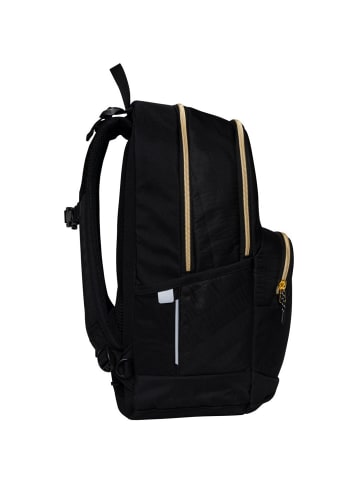 BECKMANN Rucksack Sport Junior 30L Black Gold in schwarz