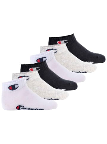 Champion Socken 6er Pack in Schwarz/Grau/Weiß